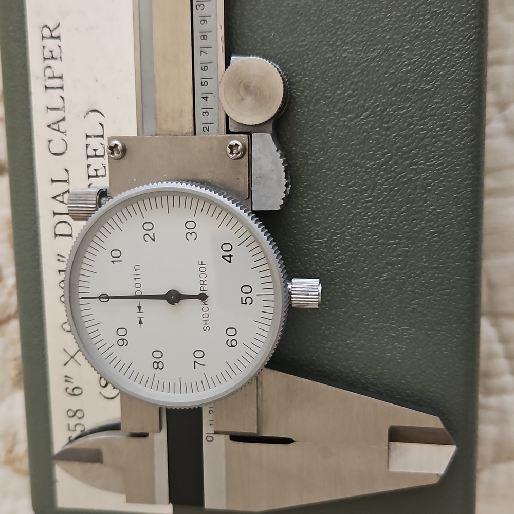 Vintage Dial Caliper P5658 6" x 0.001" - Picture 7 of 10